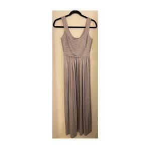 BCBGENERATION Beautiful Grey Formal Maxi Dress